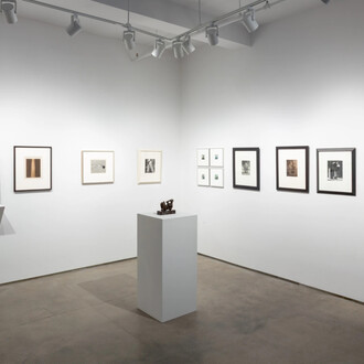 Various artists, Photographer as sculptor, sculptor as photographer, exhibition view. Courtesy of Bruce Silverstein Gallery