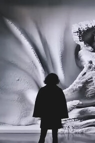 Depiction of "melting memories" to visulize the moment of remembering 