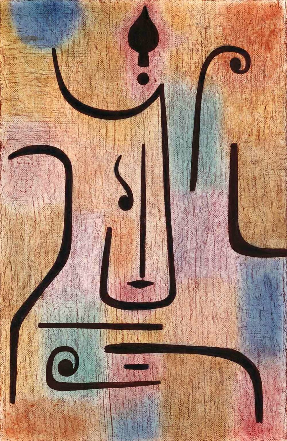 Paul Klee, L'Archange, 1938.