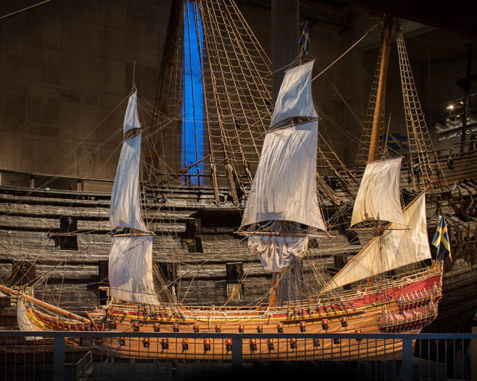 The Vasa Model. Courtesy of The Vasa Museum