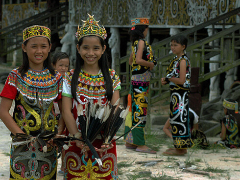 Dayak del Loksado, regione a nord-est di Banjarmasin