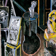 Juan Navarro Baldeweg, Academia negra, 1987. Courtesy of Museo Carmen Thyssen