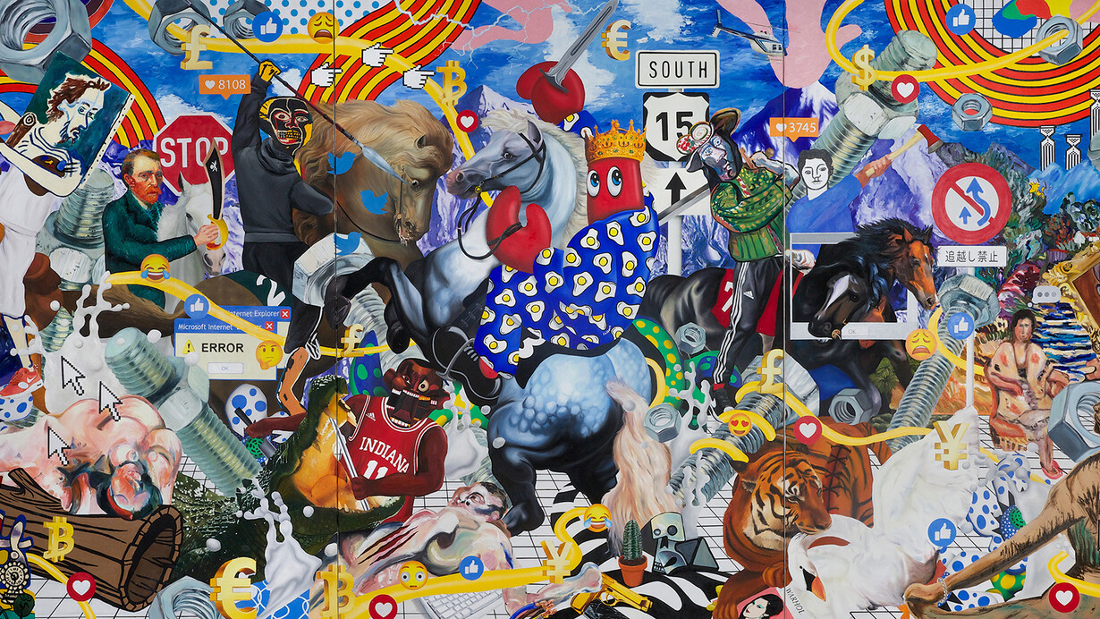 Philip Colbert. Courtesy of Saatchi Gallery