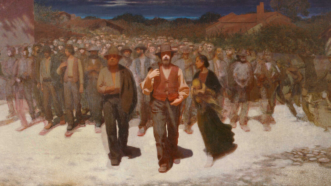 Pellizza da Volpedo. Fiumana