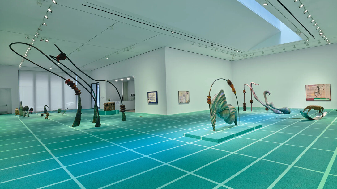 Camille Henrot, A number of things, exhibition view. Courtesy of Hauser & Wirth