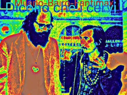 A compilation of beat poems from Gianni Milano (and others), disciple of Allen Ginsberg (the one pictured at the right of Gianni Milano)