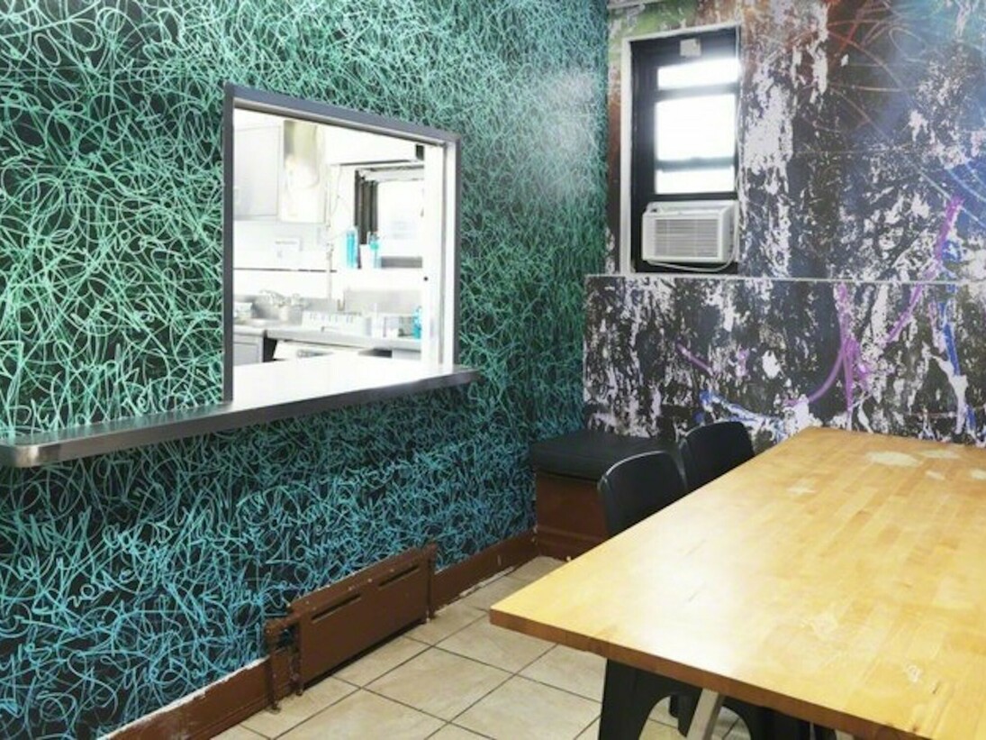 José Parlá, Exhibition view.Courtesy of RxArt