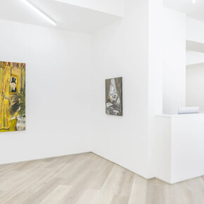 Matthew Cole, Cabin fever, exhibition view. Courtesy of Beers