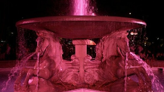 Viale Ceccarini durante la Notte Rosa