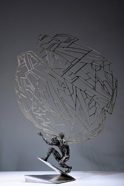 Konstantin Kartashevsky, Spheres and reflections. Courtesy of Erarta Museum