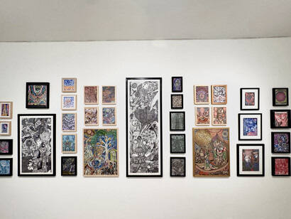 Justin Duerr, Let the light live, exhibition view. Courtesy of Van Der Plas Gallery