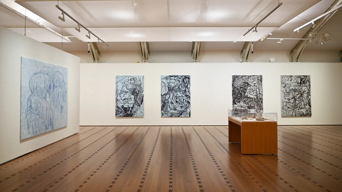 Anne Loch, Painting so what? Exhibition view. Courtesy of Zentrum Paul Klee