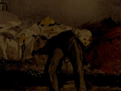 «El suicidio» (1877), Manet