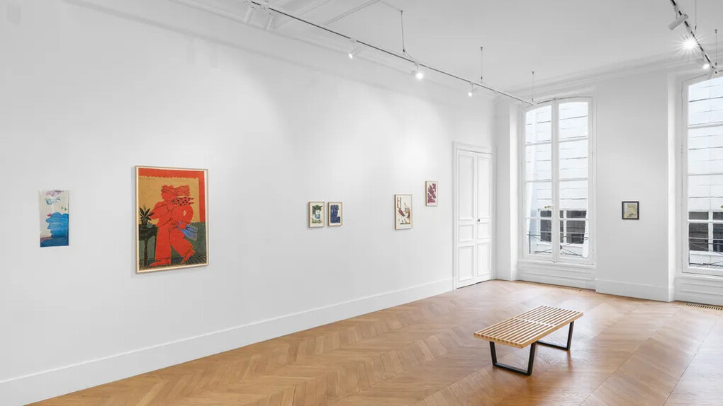 Alékos Fassianós, exhibition view. Courtesy of Galerie Derouillon