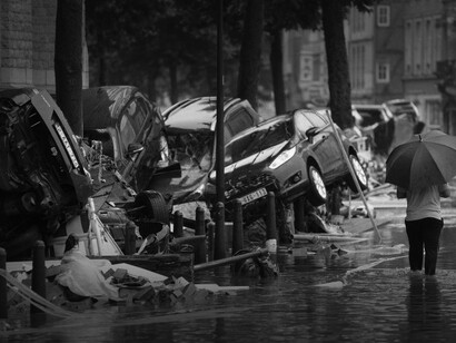 There are economic, aesthetic, and even psychological benefits from living next to water, but there is also a constant risk that the water will turn destructive