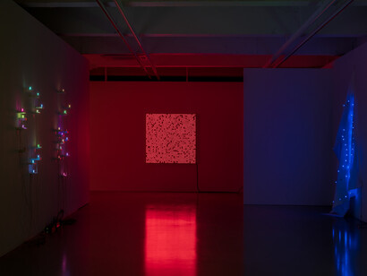 Tatsuo Miyajima. Connect with Everything, installation view. Courtesy of Gallery Baton