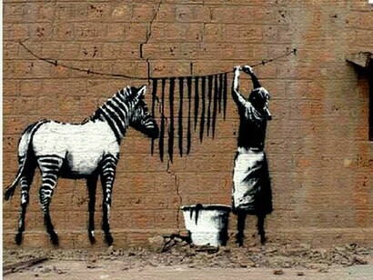 Banksy. Hora da limpeza