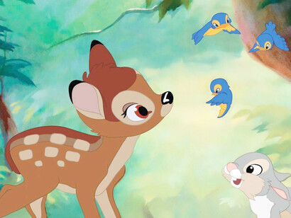 Il film d’animazione Disney "Bambi" è basato sulla storia scritta dal romanziere austriaco Siegmund Salzmann (Felix Salten) "Bambi, la vita di un capriolo"
