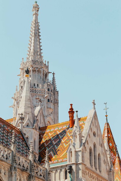 The silhouette of Matthias Church in Budapest, Hungary, reflecting the importance of preserving Christ-centred ministry over commercial influence