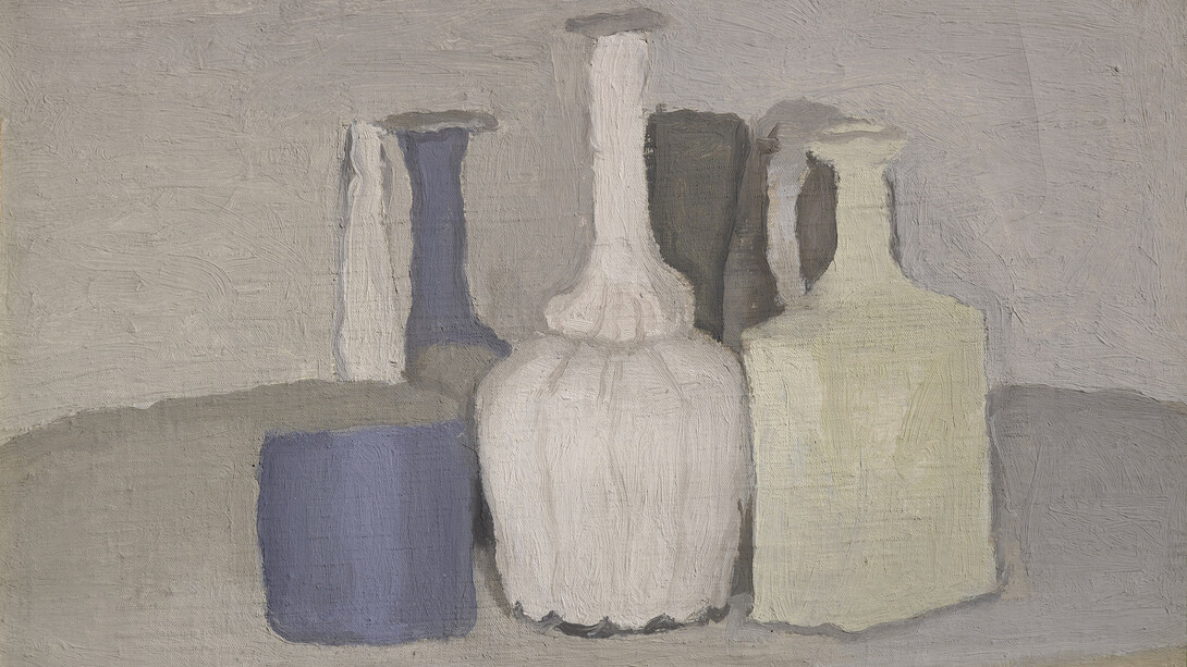 Giorgio Morandi, Natura morta (detail), 1948. Mit freundlicher genehmigung von Mart