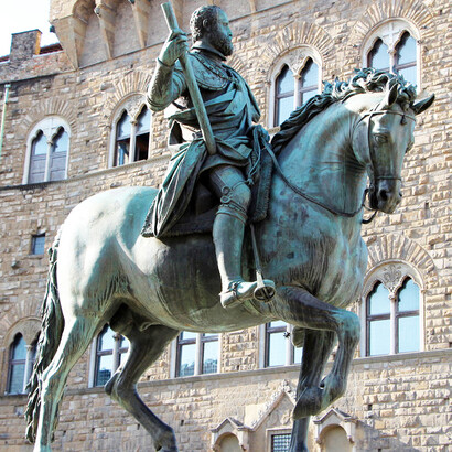 Giambologna, monumento equestre a Cosimo I