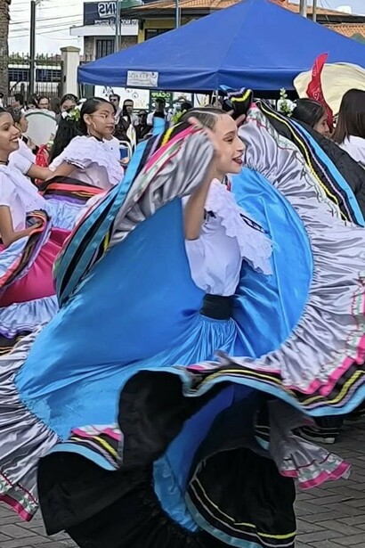 Banda Estudiantil del Instituto de Guanacuaste en la XVIII Competencia Nacional de Bandas "Corazón Verde", Paraíso, Costa Rica, 2024