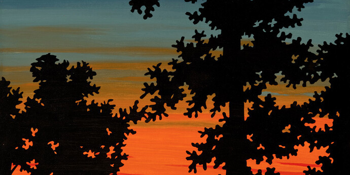 New England Sky: Alston Conley. Courtesy of McMullen Museum of Art 