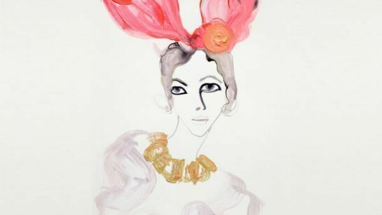 Tanya Ling, Louis Vuitton Bunny Ears, 2010, Giclee print, 48.3 x 32.9 cm, Edition Size 66,
Price £350.00 incl. VAT, courtesy of Fashion Illustration Gallery