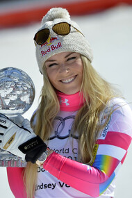 Lindsey Vonn vincitrice