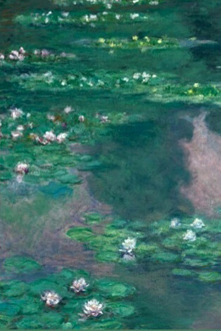 Claude Monet. Water Lilies (I), 1905 (detail). 
