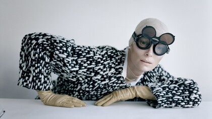 Tilda Swinton, Fashion: Yves Saint Laurent, Reykjavik, 2011 © Tim Walker