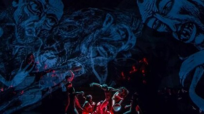 Performance of the Verdi´s opera version of Shakespeare´s “Macbeth”