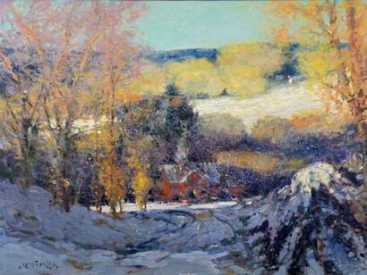 John Terelak, Early snow, 2023. Courtesy of Cavalier Galleries