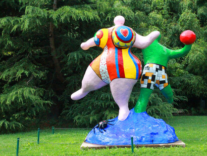 Niki de Saint Phalle, Les Baigneurs, Fondation Pierre Gianadda