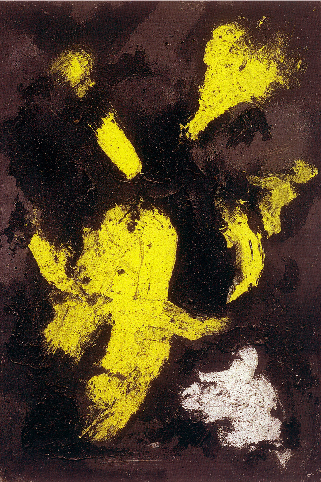 Lucio Fontana, Concetto spaziale, 1957, Oil, mixed techniques and glitter on canvas, 130 x 96 cm / 51.2 x 37.8 in, Courtesy Tornabuoni Art, London