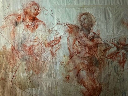 Stefano Reolon, L’esistenza degli angeli, Artwork (detail). Courtesy of Spazio Biosfera