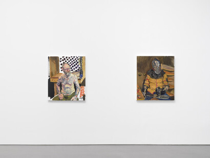 Liu Xiaodong, Host, exhibition view. Courtesy of Lisson Gallery