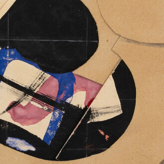 Balcomb Greene, Untitled (34-1) (detail), 1934. Courtesy of Rosenberg & Co. Gallery