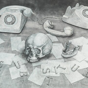 Carl Plackman, What I say: not what I do: not what I am (detail), 1986. Courtesy of Pangolin London