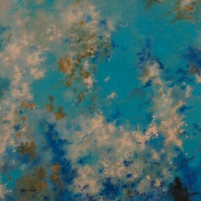 Cai Jin, Landscape No. 89, 2014, Oil on canvas, 59 1/8 x 47 1/4 in (120 x 150 cm). Courtesy of the artist and Chambers Fine Art