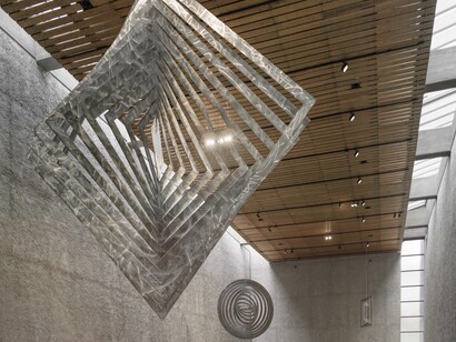 Anselm Reyle, Exhibition view. Courtesy of König Galerie