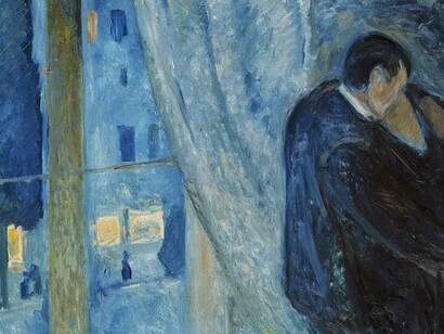«El beso» (1897), Edvard Munch