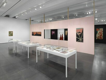 Arch Connelly, Straighten your wig and pray, exhibition view. Courtesy of Aspen Art Museum 