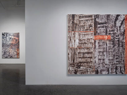 Jorge Tacla. Sign of Abandonment, installation view. Photo by John Muggenborg