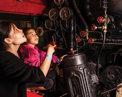The Train Factory. Courtesy of The Franklin Institute