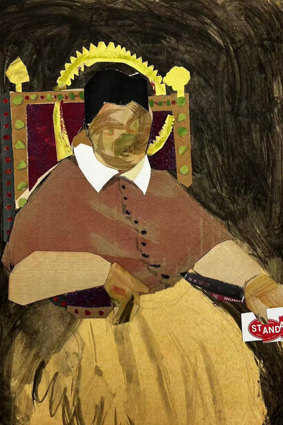 Wu Yiming, Pope innocent X no.2, 2025. Courtesy of Eli Klein Gallery 