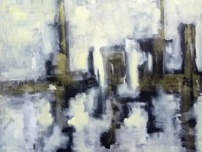 Mariano Chelo, Passaggio 9, 100 x 100 cm
