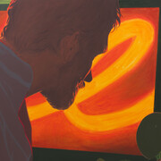 Jonah Gebka, I Just came to say hello, 2025. Mit freundlicher genehmigung von Galerie Thomas Fuchs