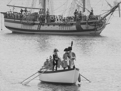 Roberto Ridi, Recreación histórica del desembarco de Napoleón en la isla de Elba con motivo del bicentenario de su exilio
