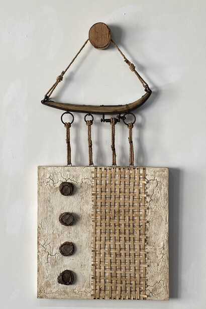 Pedro Igrez, Woven. Courtesy of Jackson Junge Gallery
